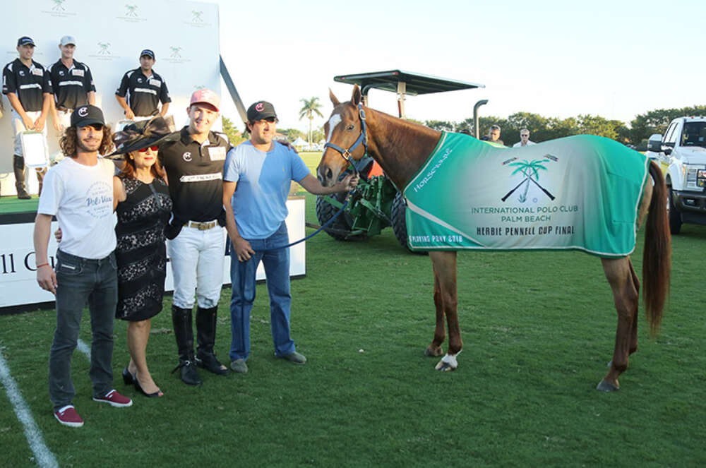 Best Playing Pony Herbie Pennell Cup Final: Ventaja, owned and ridden by Matt Coppola.