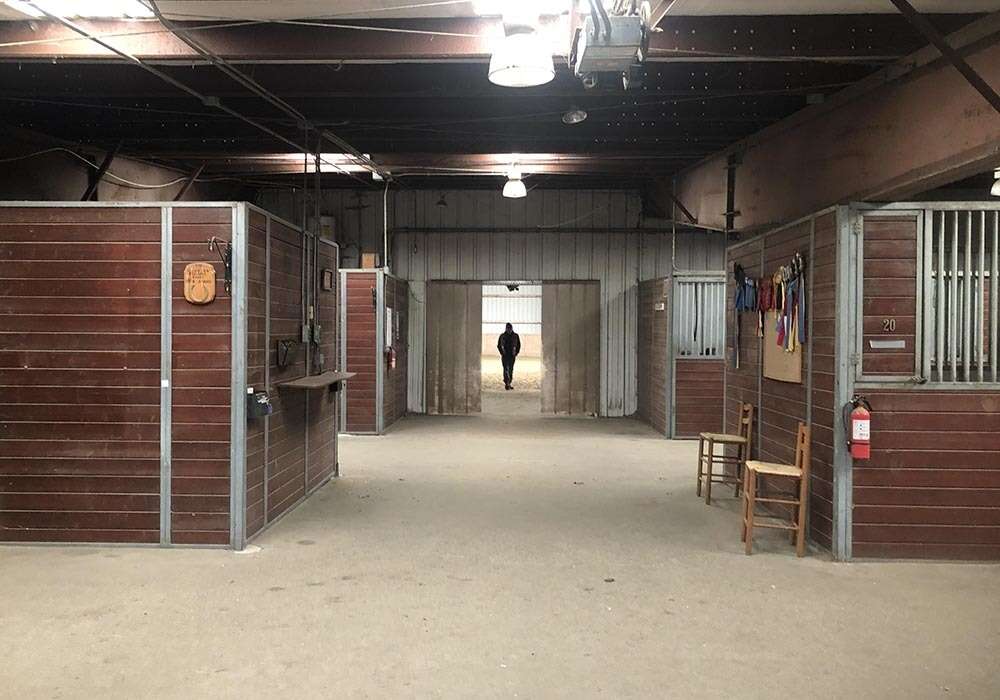 barn interior