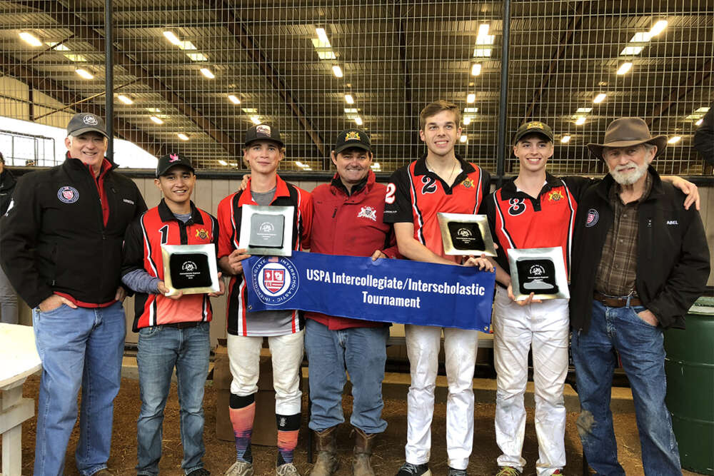 Left to Right: RHTC Member Steven Armour, Joe Mac Stimmel, Coach Mark Prinsloo, Anson Moore, Grayson Price, RHTC Member Philip Abel