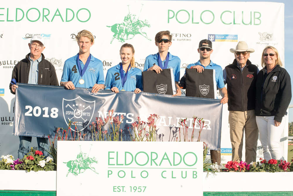 Winners: Lakeside - (L to R) USPA Polo Development, LLC Chairman Charles Smith, Garrett Bankhead, Cory Williams, Riley Jordan, Thomas Phelps, Polo Development LLC Board Member David Ragland, Polo Development LLC Executive Director Kris Bowman.