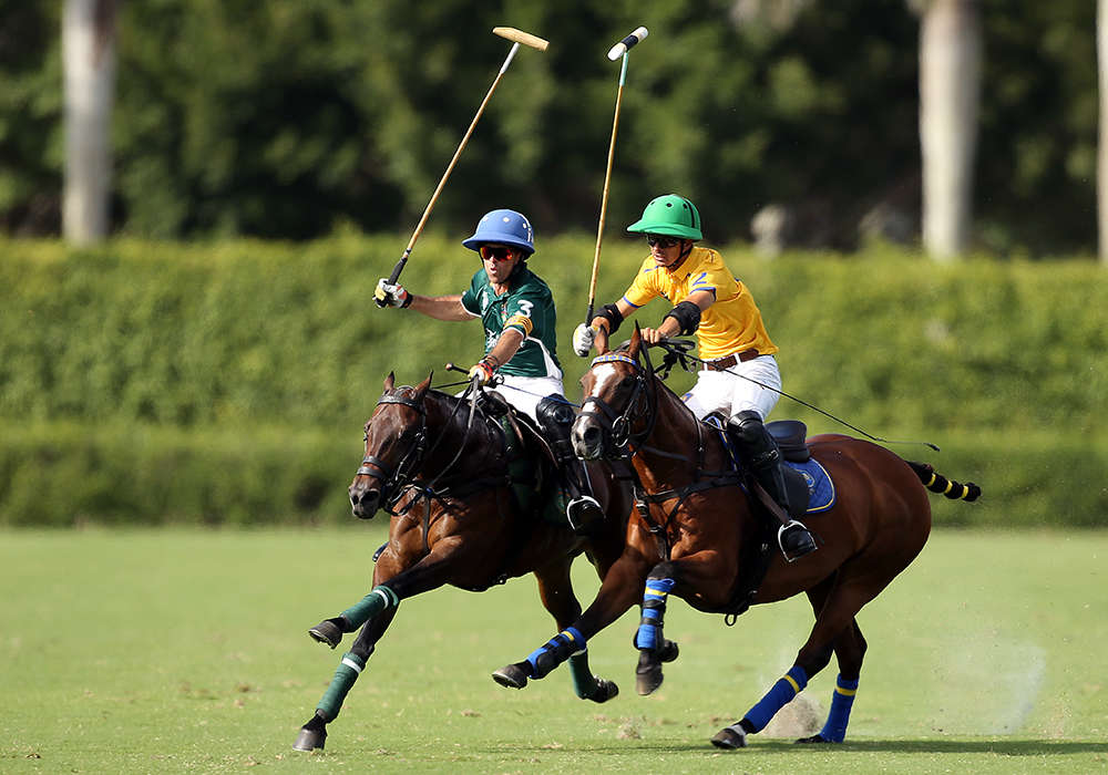 Niña Loli competing with Sapo Caset in the 2021 GAUNTLET OF POLO®. ©David Lominska