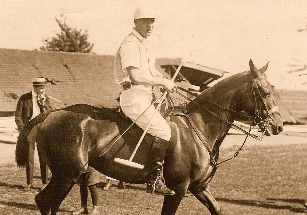 1924 Olympic Silver Medalist and America's team captain, Tommy Hitchcock Jr.