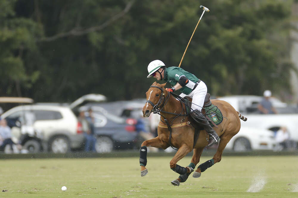 Tonkawa team owner Jeff Hildebrand carries the ball downfield. 