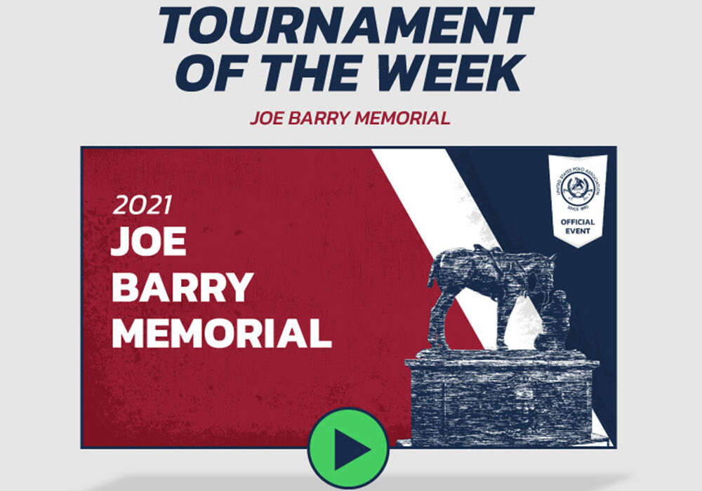 Tournament of the Week- Joe Barry Memorial