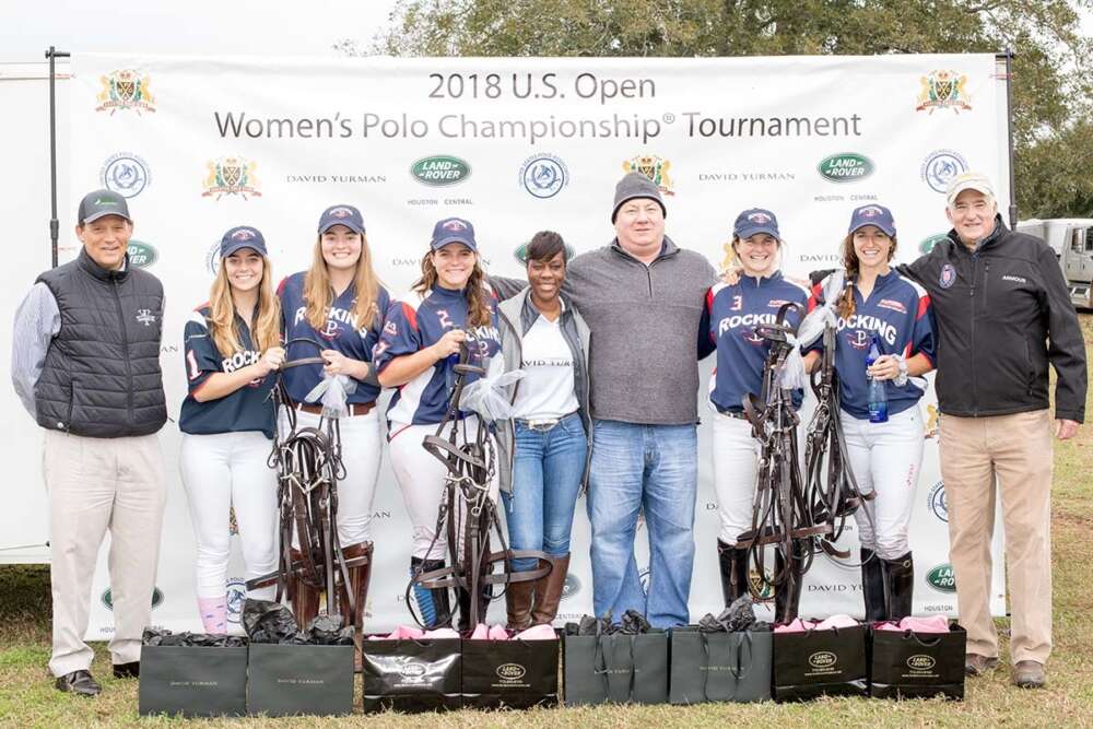 Powerful Play By Rocking P Earns Second U S Open Women S Polo Championship Title U S Polo Assn