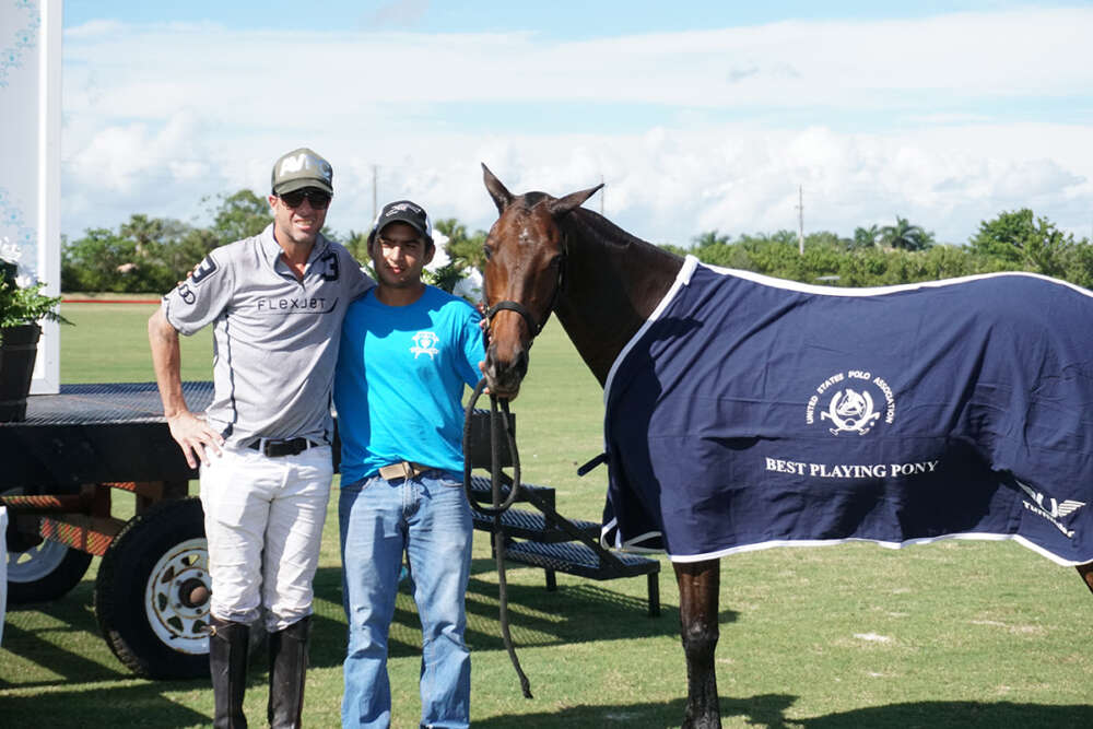 Best Playing Pony Pitkin, played by Pablo Dorignac and owned by Santa Rita Polo Farm. ©ChukkerTV.