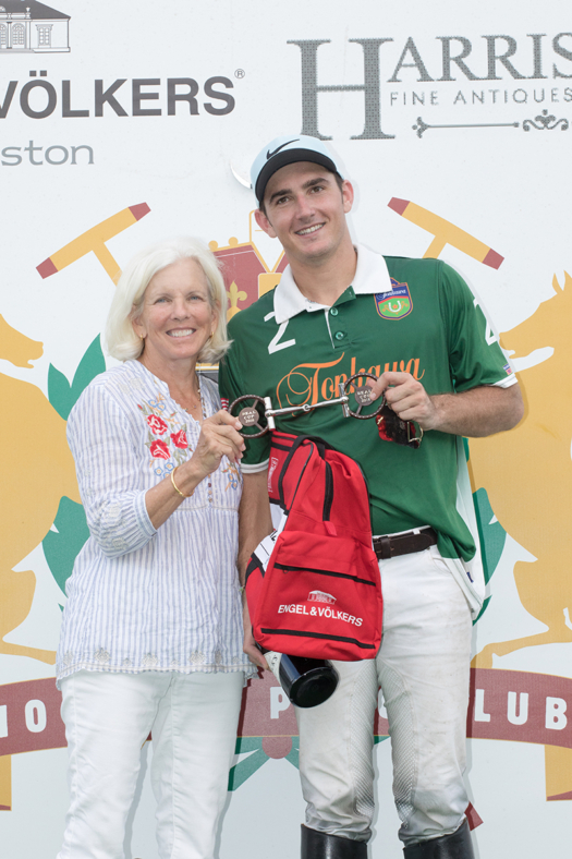 Most Valuable Player Matt Coppola pictured with USPA Governor at Large Chrys Beal. 