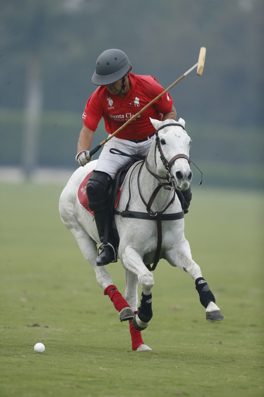 Santa Clara's Luis Escobar in the 2019 USPA Gold Cup®. ©David Lominska