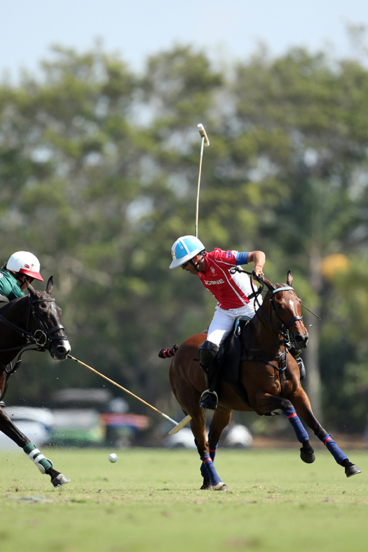 Ruby stepped into Adolfo Cambiaso's string for the 2021 GAUNTLET OF POLO®. ©David Lominska.